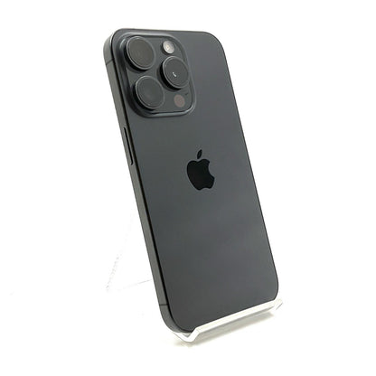 【全額返金保証】【最速発送】Apple iPhone iPhone 15 Pro 256GB ブラックチタニウム au 動作確認済 88%