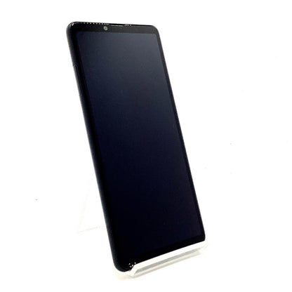 【全額返金保証】【最速発送】Sony Xperia 10 III 128GB ブラック au SOG04 白ロム 動作確認済