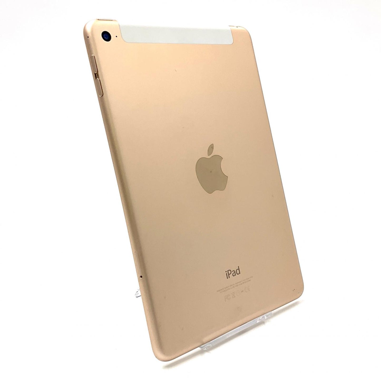 【最速発送】Apple iPad mini 7.9インチ 第4世代 128GB ゴールド WiFi+Cellular docomo 白ロム【難有】