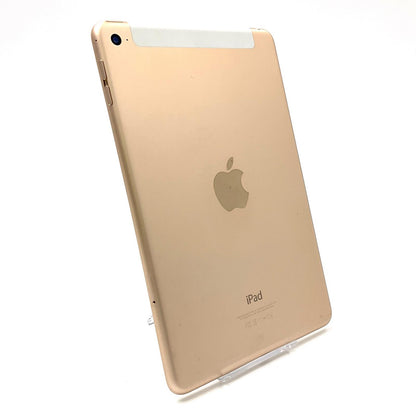 【最速発送】Apple iPad mini 7.9インチ 第4世代 128GB ゴールド WiFi+Cellular docomo 白ロム【難有】