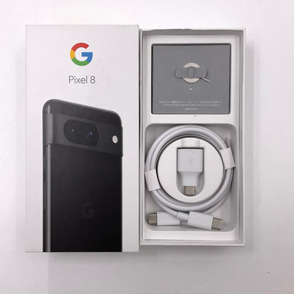 【全額返金保証】【最速発送】Google Pixel 8 128GB Obsidian SIMフリー GZPF0 白ロム 動作確認済