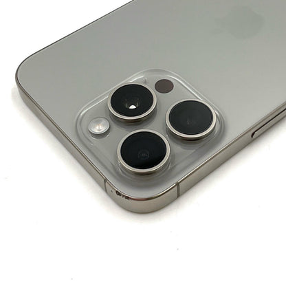 【全額返金保証】【最速発送】Apple iPhone iPhone 15 Pro Max 256GB ナチュラルチタニウム 楽天モバイル 動作確認済 89%