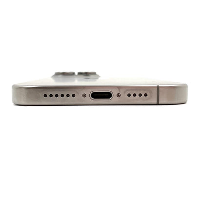 【全額返金保証】【最速発送】Apple iPhone iPhone 15 Pro Max 256GB ナチュラルチタニウム 楽天モバイル 動作確認済 89%