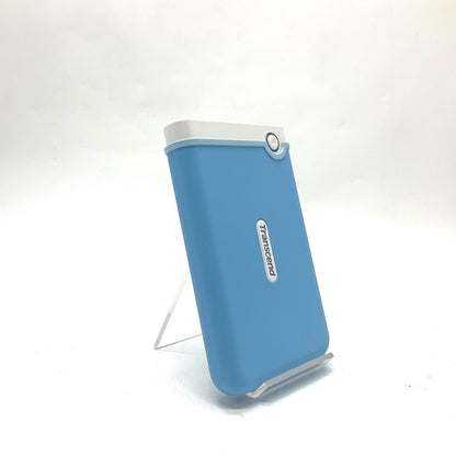【全額返金保証】【最速発送】Transcend StoreJet ポータブルHDD 1TB B88278 1331 美品 動作確認済