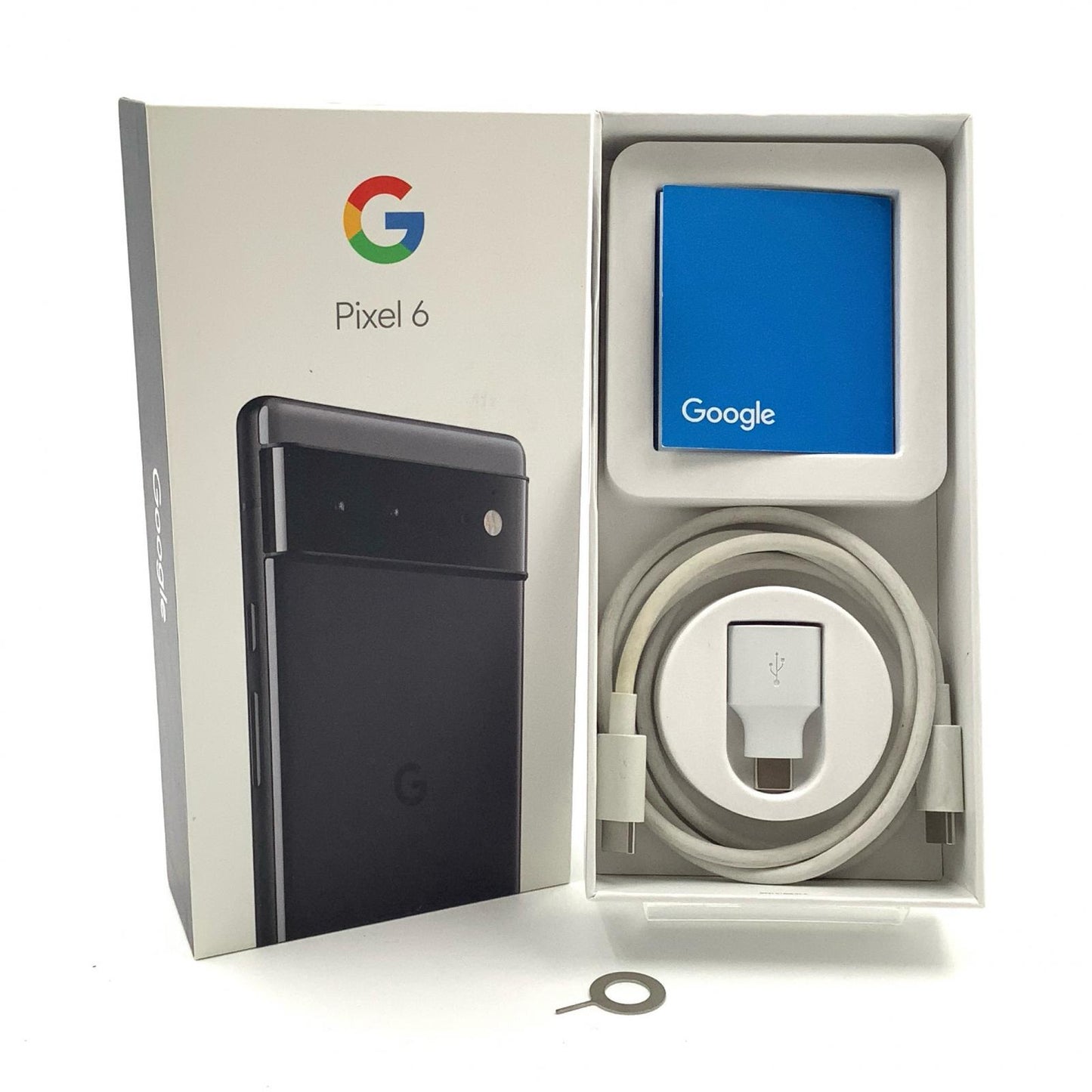 【全額返金保証】【最速発送】Google Pixel 6 128GB Stormy Black Softbank GR1YH 白ロム 動作確認済