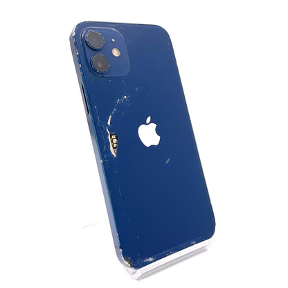 【最速発送】Apple iPhone iPhone 12 64GB ブルー Softbank 白ロム【難有】 77%