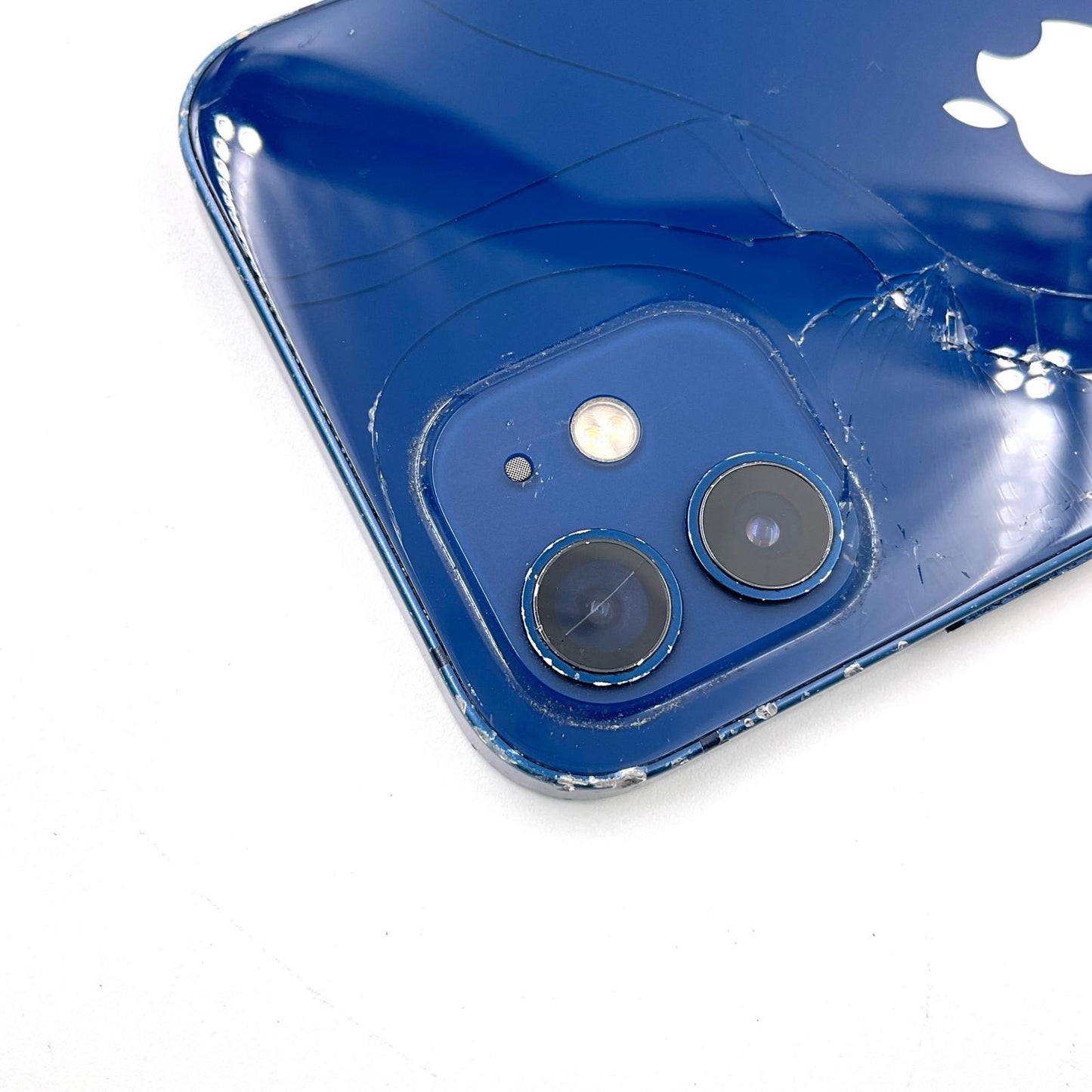 【最速発送】Apple iPhone iPhone 12 64GB ブルー Softbank 白ロム【難有】 77%