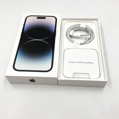 【全額返金保証】【最速発送】Apple iPhone iPhone 14 Pro 256GB スペースブラック docomo 動作確認済 74%