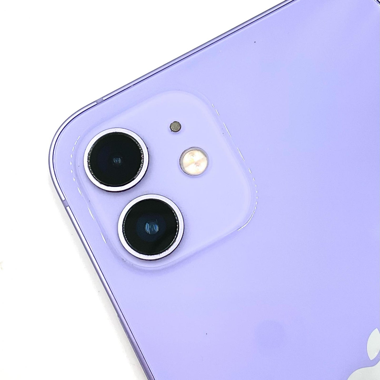 【全額返金保証】【最速発送】Apple iPhone iPhone 12 128GB パープル 白ロム 動作確認済 76%