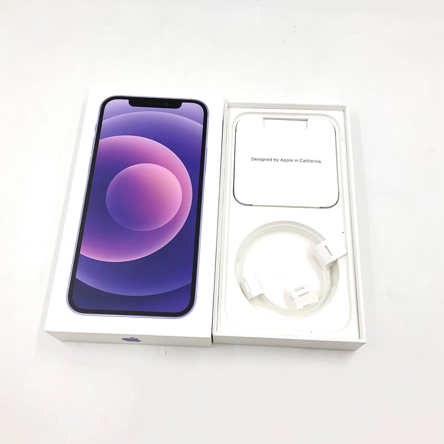 【全額返金保証】【最速発送】Apple iPhone iPhone 12 128GB パープル 白ロム 動作確認済 76%