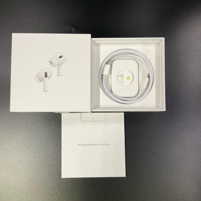 【全額返金保証】【最速発送】Apple AirPods Pro 第2世代 MagSafe充電ケース(USB-C)付き MTJV3J/A 美品 動作確認済