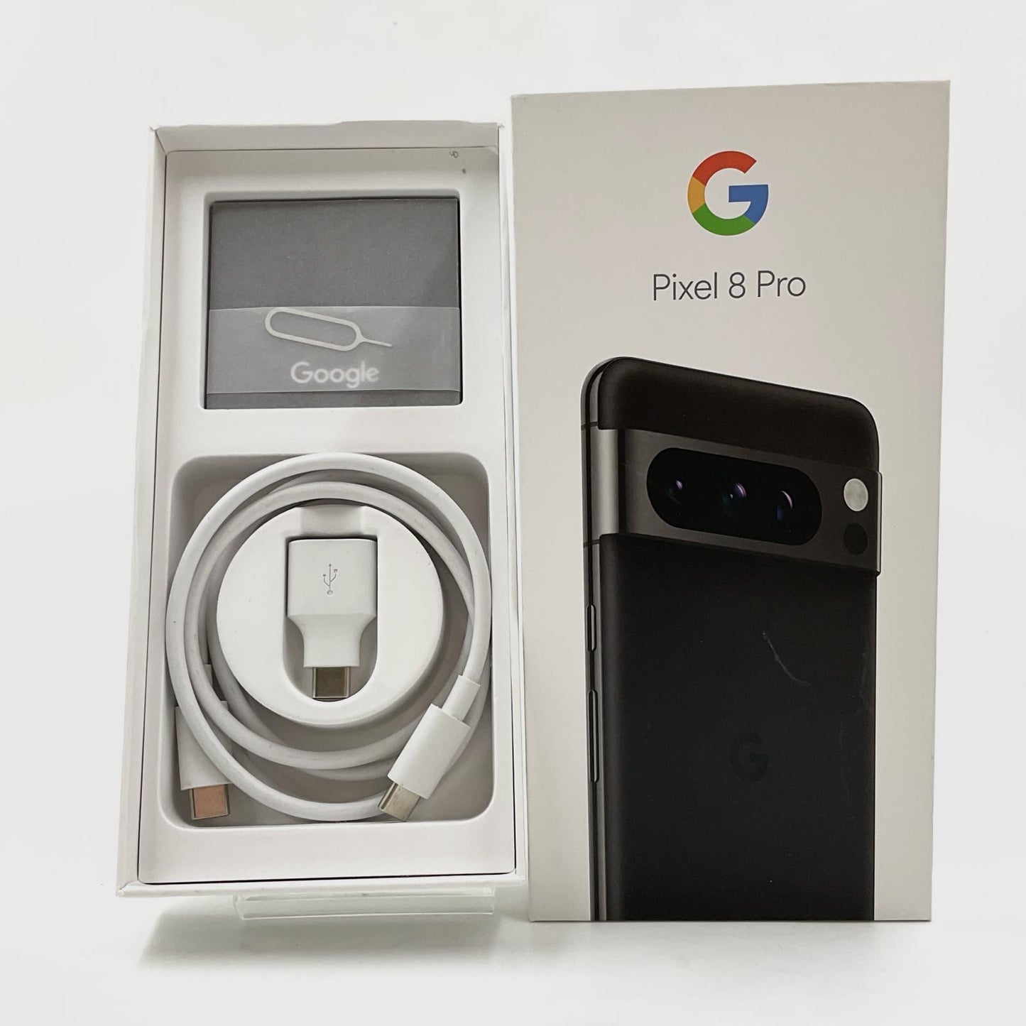 【全額返金保証】【最速発送】Google Pixel 8 Pro 256GB Obsidian SIMフリー GE9DP 白ロム 美品 動作確認済