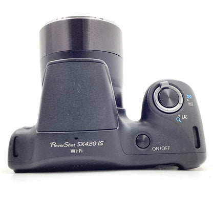 【全額返金保証】【最速発送】Canon コンパクトデジタルカメラ PowerShot SX420 IS 美品 動作確認済