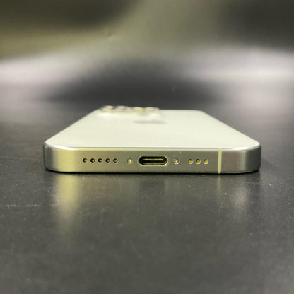 【全額返金保証】【最速発送】Apple iPhone iPhone 15 Pro 128GB ホワイトチタニウム SIMフリー 白ロム 美品 動作確認済 94%