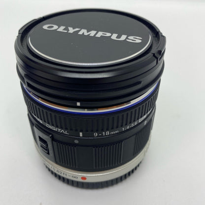 【全額返金保証】【最速発送】OLYMPUS M.ZUIKO DIGITAL ED 9-18mm f4.0-5.6 美品 動作確認済