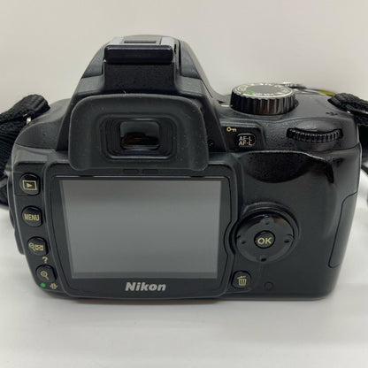 【最速発送】Nikon デジタル一眼 D60 ダブルズームキット ブラック【難有】