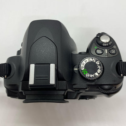 【最速発送】Nikon デジタル一眼 D60 ダブルズームキット ブラック【難有】