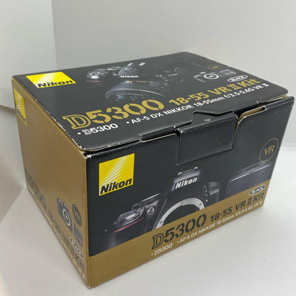 【全額返金保証】【最速発送】Nikon デジタル一眼 D5300 ボディ ブラック 動作確認済
