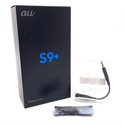 【全額返金保証】【最速発送】SAMSUNG Galaxy S9+ 64GB ミッドナイトブラック au SCV39 白ロム 動作確認済