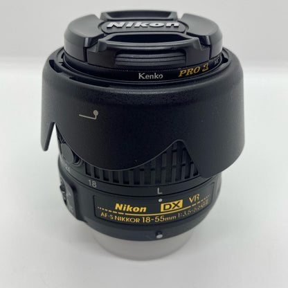 【全額返金保証】【最速発送】Nikon AF-S DX NIKKOR 18-55mm f/3.5-5.6G VR II 動作確認済