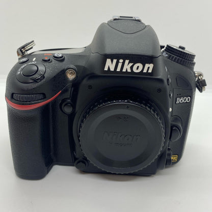 【全額返金保証】【最速発送】Nikon デジタル一眼 D600 ボディ ブラック 美品 動作確認済