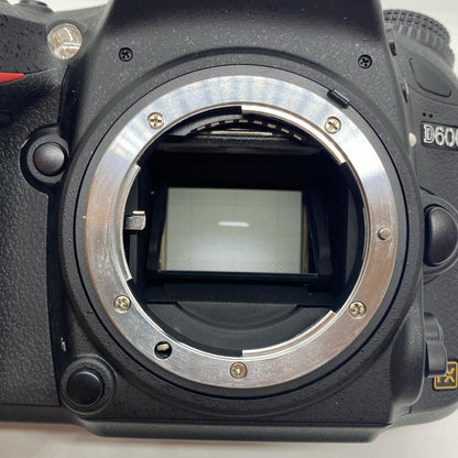 【全額返金保証】【最速発送】Nikon デジタル一眼 D600 ボディ ブラック 美品 動作確認済