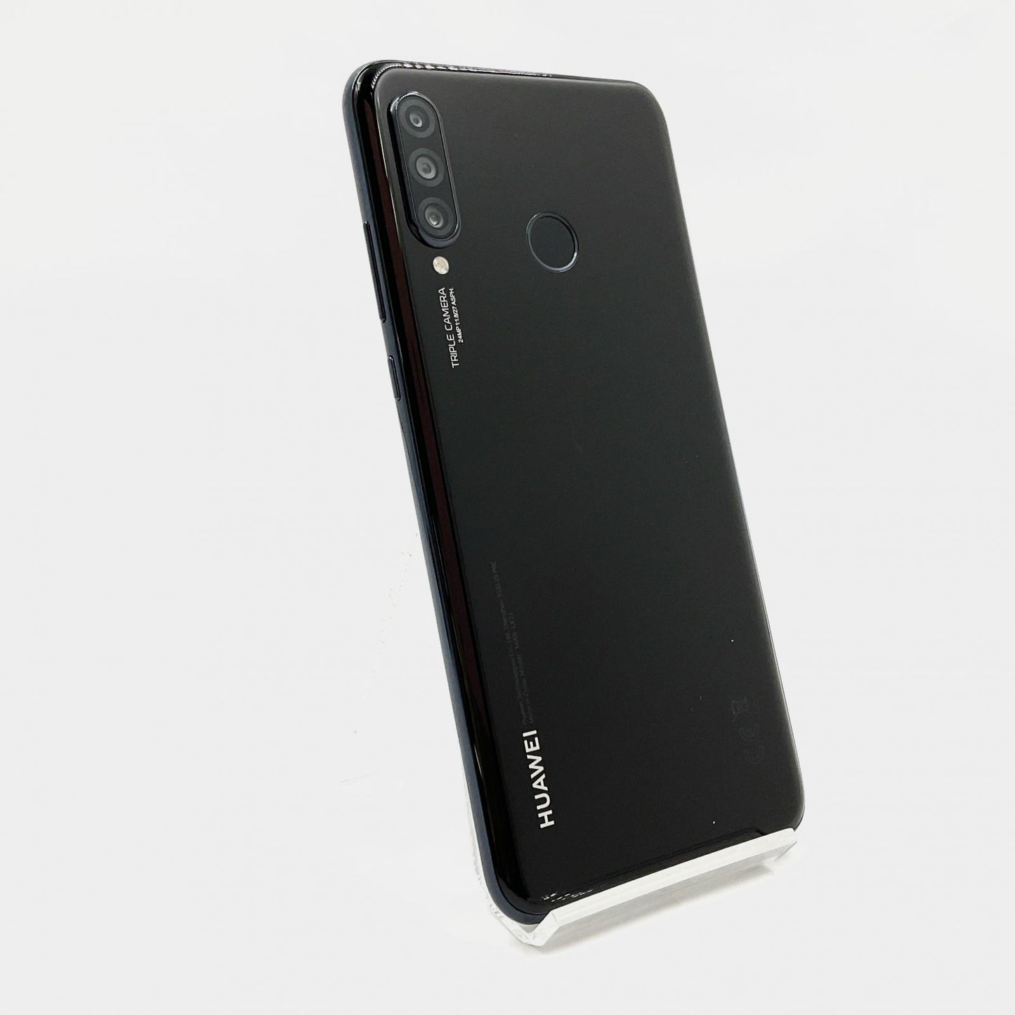 【全額返金保証】【最速発送】Huawei P lite 30 64GB ブラック Softbank MAR-LX2J 白ロム 超美品 動作確認済