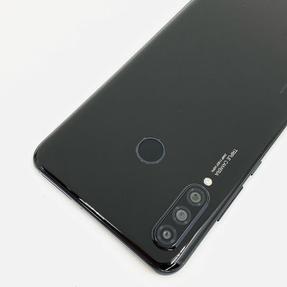 【全額返金保証】【最速発送】Huawei P lite 30 64GB ブラック Softbank MAR-LX2J 白ロム 超美品 動作確認済