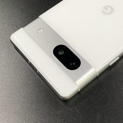 【全額返金保証】【最速発送】Google Pixel 7a 128GB Snow SIMフリー G82U8 白ロム 動作確認済