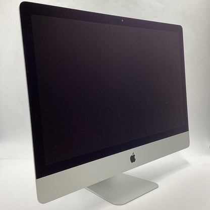 【全額返金保証】【最速発送】Apple iMac 27インチ Intel Core i3 8GB フュージョンドライブ SSD 128GB＋HDD 1TB シルバー 動作確認済