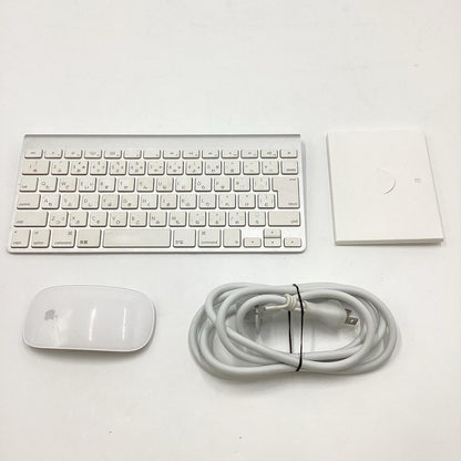 【全額返金保証】【最速発送】Apple iMac 27インチ Intel Core i3 8GB フュージョンドライブ SSD 128GB＋HDD 1TB シルバー 動作確認済