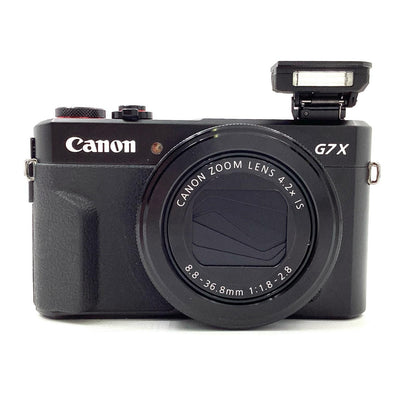 【全額返金保証】【最速発送】Canon コンパクトデジタルカメラ PowerShot G7 X Mark II 美品 動作確認済