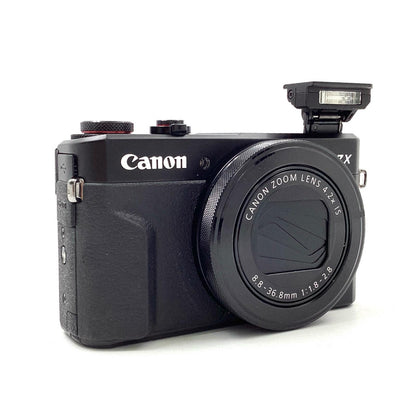 【全額返金保証】【最速発送】Canon コンパクトデジタルカメラ PowerShot G7 X Mark II 美品 動作確認済