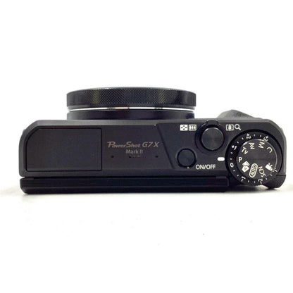 【全額返金保証】【最速発送】Canon コンパクトデジタルカメラ PowerShot G7 X Mark II 美品 動作確認済