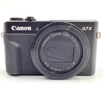 【全額返金保証】【最速発送】Canon コンパクトデジタルカメラ PowerShot G7 X Mark II 動作確認済