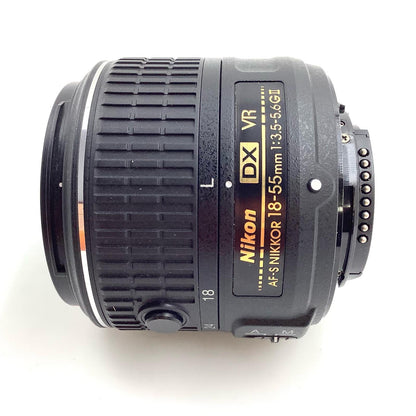 【全額返金保証】【最速発送】Nikon AF-S DX NIKKOR 18-55mm f/3.5-5.6G VR II 動作確認済