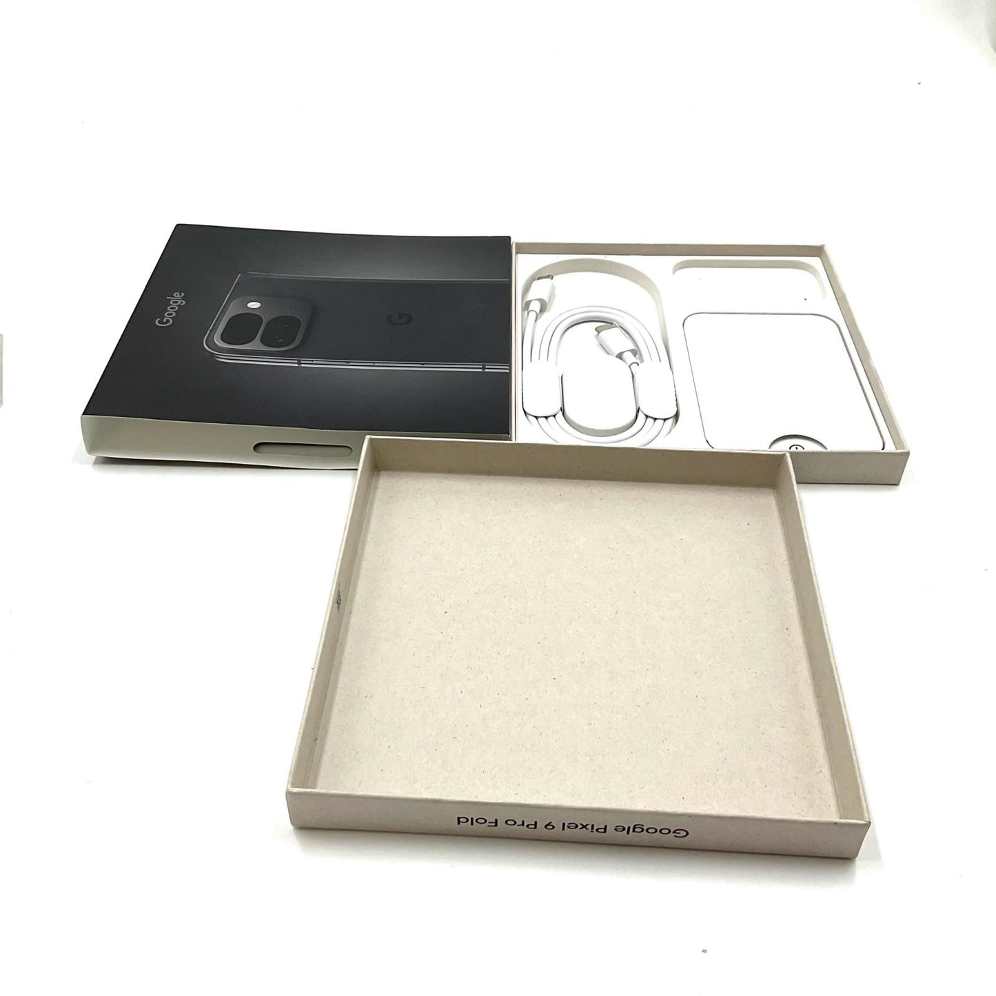 【全額返金保証】【最速発送】Google Pixel 9Pro　Fold 256GB オブシディアン SIMフリー GC15S 白ロム 動作確認済