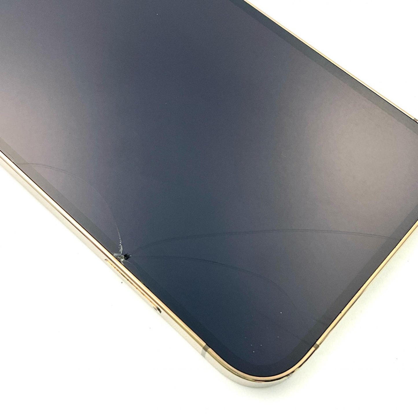 【最速発送】Apple iPhone iPhone 12 Pro 128GB ゴールド Softbank SIMフリー 白ロム【難有】 80%