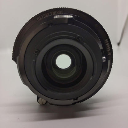 【全額返金保証】【最速発送】VOIGTLANDER COLOR-SKOPAR 35mm f3.5 Aspherical 美品 動作確認済