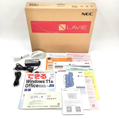 【全額返金保証】【最速発送】NEC LAVIE N15 N156C/EAW PC-N156CEAW AMD Ryzen 7 5700 with Radeon Graphics 8GB M.2 SSD 256GB 100% 美品 動作確認済