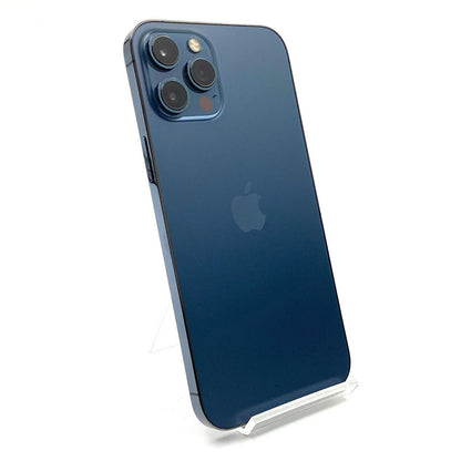 【全額返金保証】【最速発送】Apple iPhone iPhone 12 Pro Max 256GB パシフィックブルー docomo 白ロム 動作確認済 78%