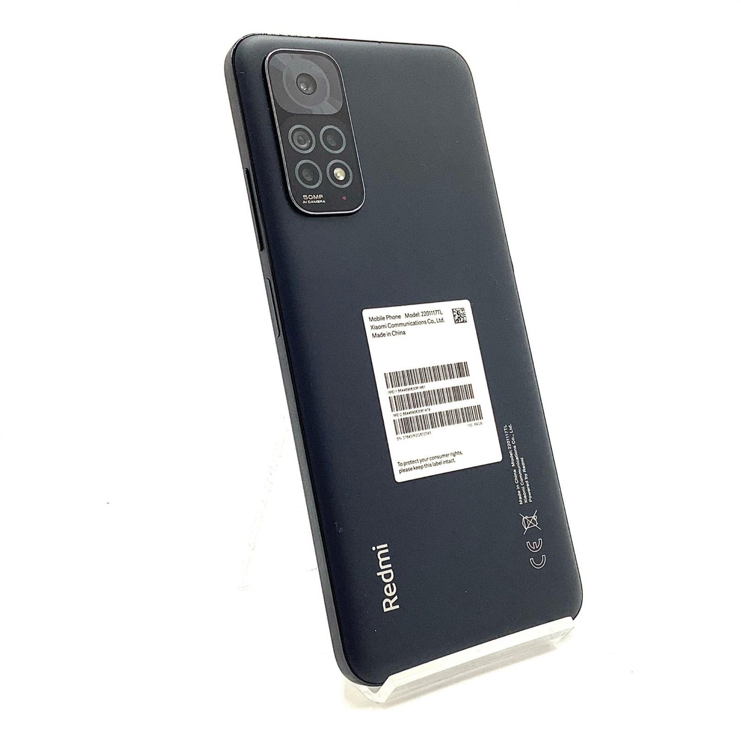 【全額返金保証】【最速発送】Xiaomi Redmi Note 11 64GB グラファイトグレー SIMフリー 2201117TL 白ロム 動作確認済