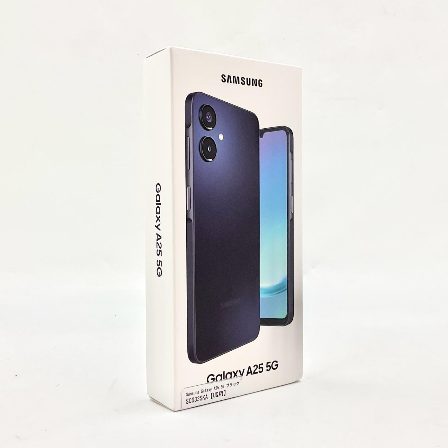 【全額返金保証】【最速発送】SAMSUNG Galaxy A25 5G 64GB ブラック au SCG33SKA 白ロム 新品未開封 即納OK