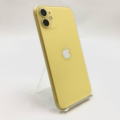 【全額返金保証】【最速発送】Apple iPhone iPhone 11 64GB イエロー docomo 白ロム 動作確認済 100%