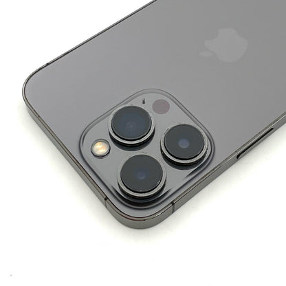 【全額返金保証】【最速発送】Apple iPhone iPhone 13 Pro 256GB グラファイト au 白ロム 動作確認済 77%