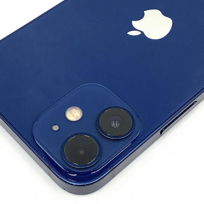 【全額返金保証】【最速発送】Apple iPhone iPhone 12 mini 128GB ブルー au 白ロム 動作確認済 82%