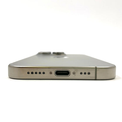 【全額返金保証】【最速発送】Apple iPhone iPhone 15 Pro 512GB ナチュラルチタニウム SIMフリー 白ロム 美品 動作確認済 86%