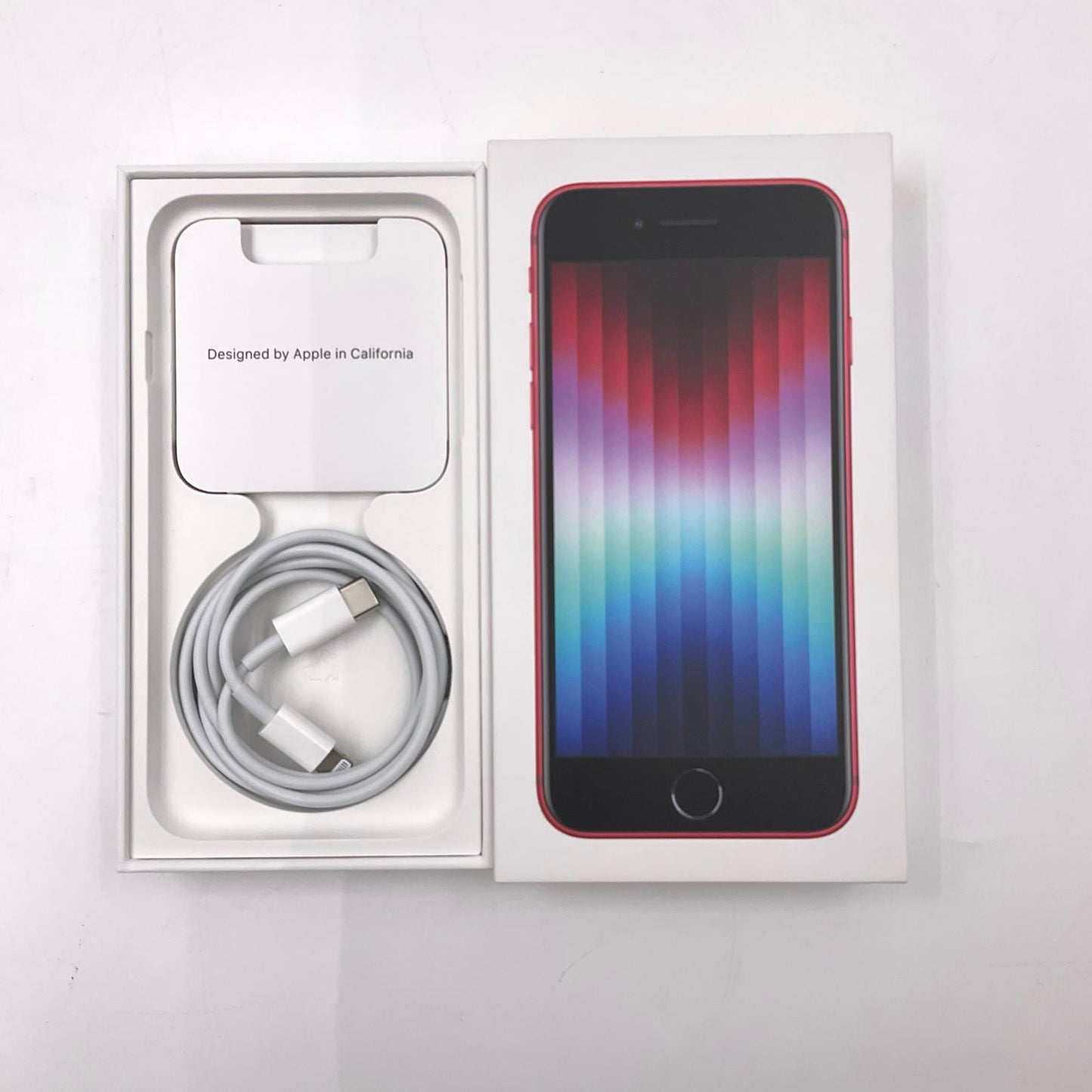 【全額返金保証】【最速発送】Apple iPhone iPhone SE（第3世代） 256GB (PRODUCT)RED Softbank SIMフリー 動作確認済 76%