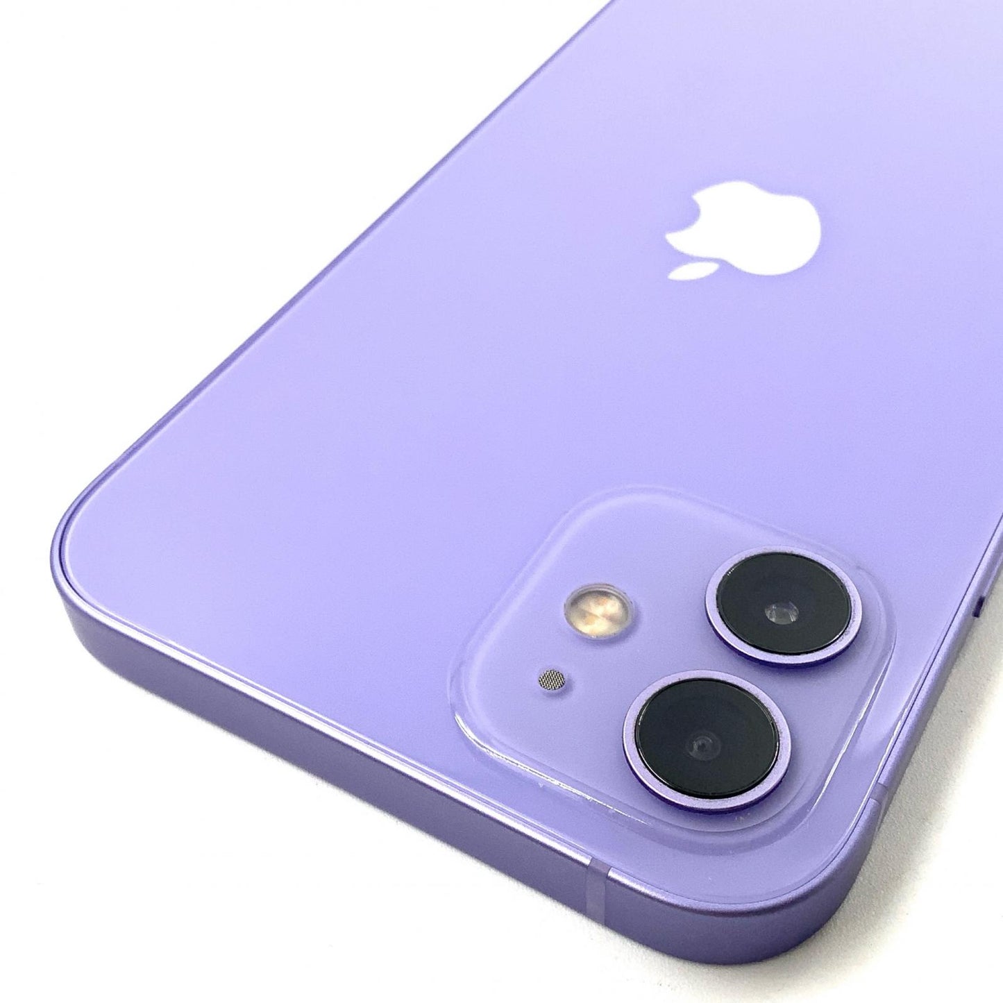 【全額返金保証】【最速発送】Apple iPhone iPhone 12 128GB パープル au 白ロム 動作確認済 83%