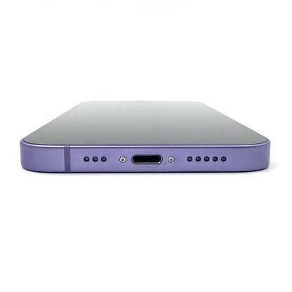【全額返金保証】【最速発送】Apple iPhone iPhone 12 128GB パープル au 白ロム 動作確認済 83%